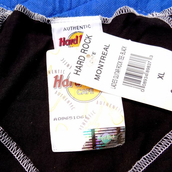 Hard Rock Cafe Montreal Capped Sleeve T Shirt - Picture 3 of 5